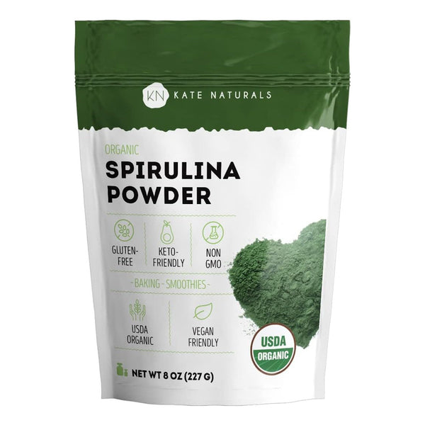 Espirulina Organica Natural Kate Naturals Superalimento Inmunologico 227gr