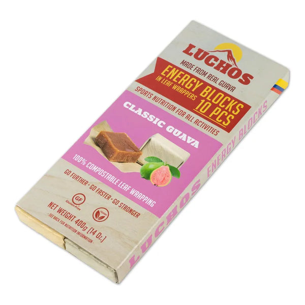 Barras Energeticas Luchos Alta Energia Para Atletas Contiene Guayaba