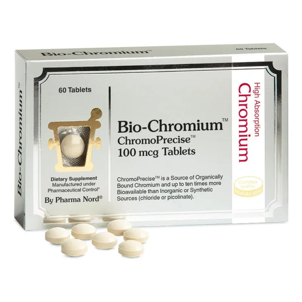 Bio-Chromium 100mcg Cromo Orgánico Mejor Absorción Antojos