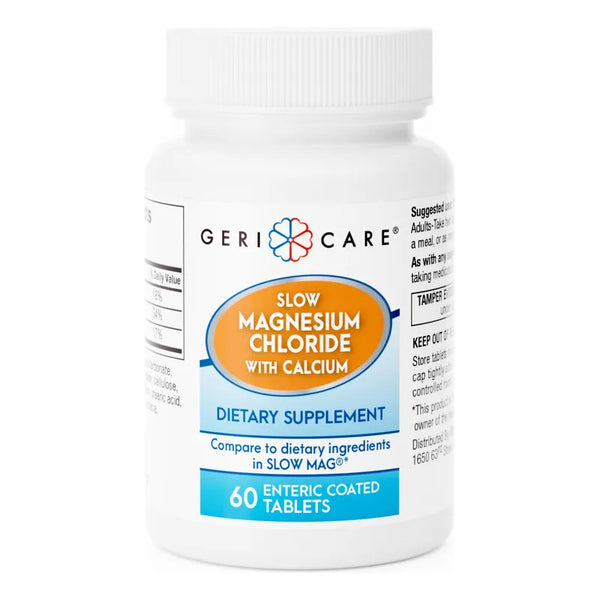 Cloruro De Magnesio Lento GeriCare Tabletas Nutricionales Salud Osea