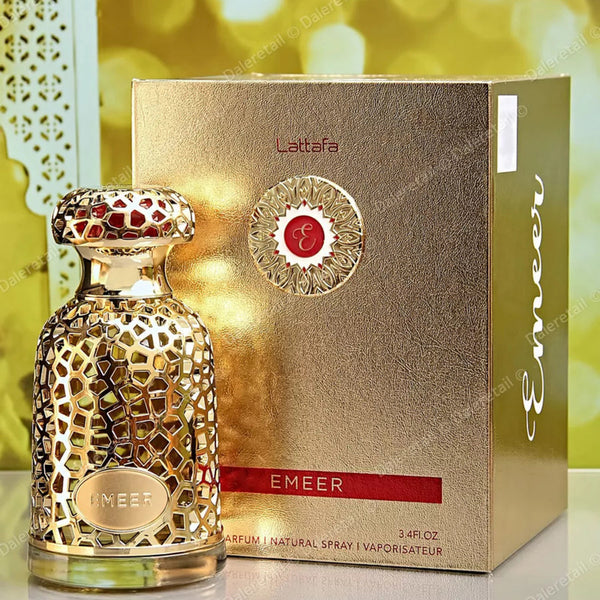 Lattafa Emeer Eau De Parfum Arabe Caja Intensa Fragancia Duradera
