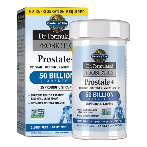 Prostate+ 50 Billones Cfu 15 Cepas Salud Próstata Digestiva