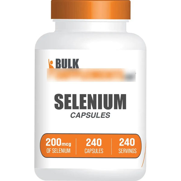 Capsulas Glicinato Selenio 200 Mcg Salud Y Bienestar Importadas