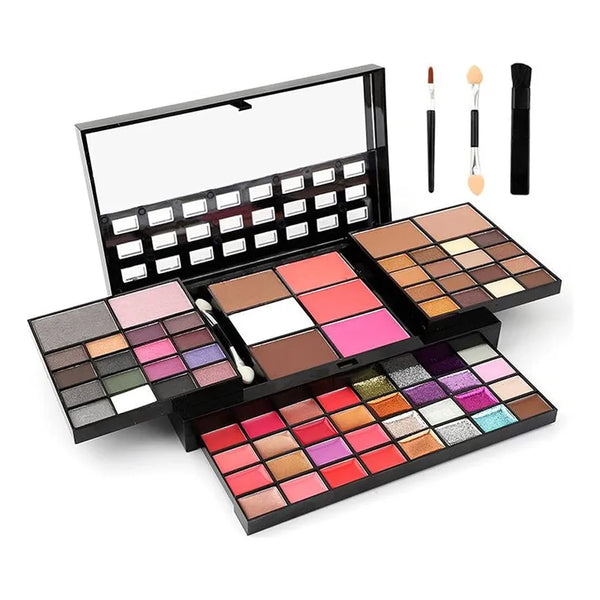 Kit Maquillaje Profesional 74 Colores Todo En Uno Alta Pigmentación