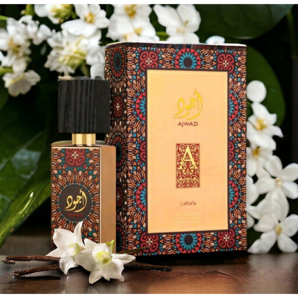 Perfume Lattafa Ajwad 60ml Fragancia Intensa Para Noches De Invierno