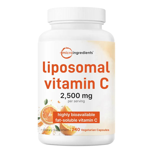 Vitamina C Liposomal 2500 Mg 240 Caps Apoyo Inmunológico Salud Piel