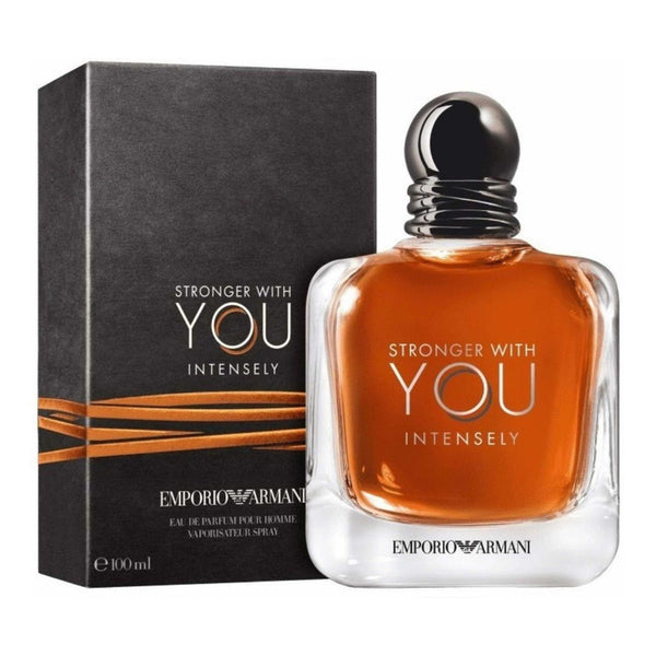 Giorgio Armani Stronger With You Intensely Perfume Para Hombre 100ml Poderosa Fragancia