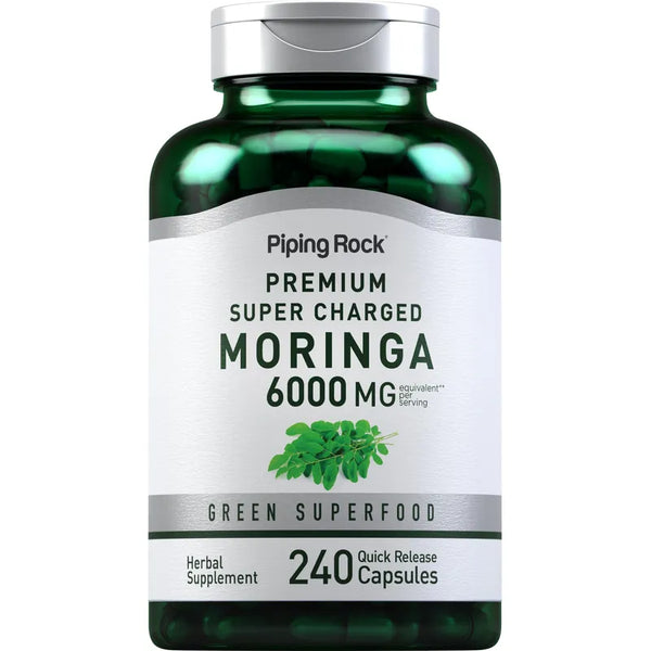 Capsulas De Moringa Oleifera 6000mg 240 Unidades Extracto Hierbas