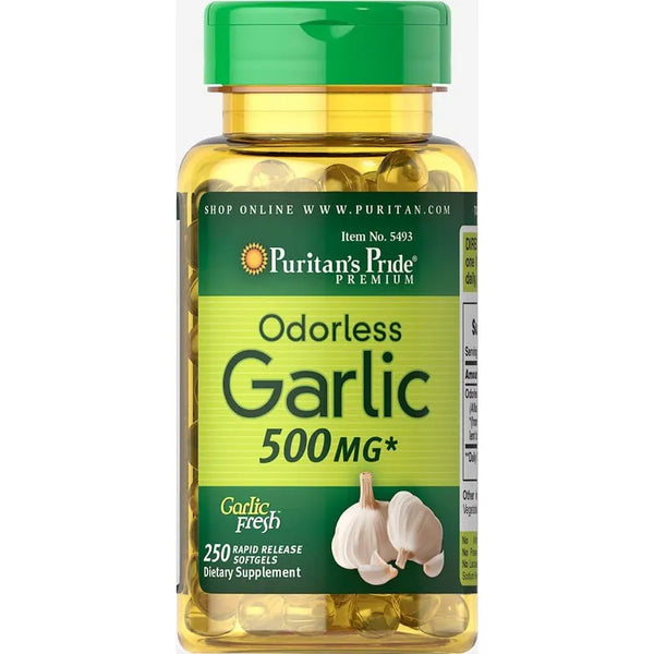 Ajo Inodoro 500 Mg Cápsulas Blandas Naturales
