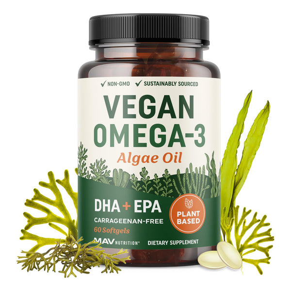 Aceite De Algas Omega 3 Vegano Sostenible Salud Cerebral Y Corazón