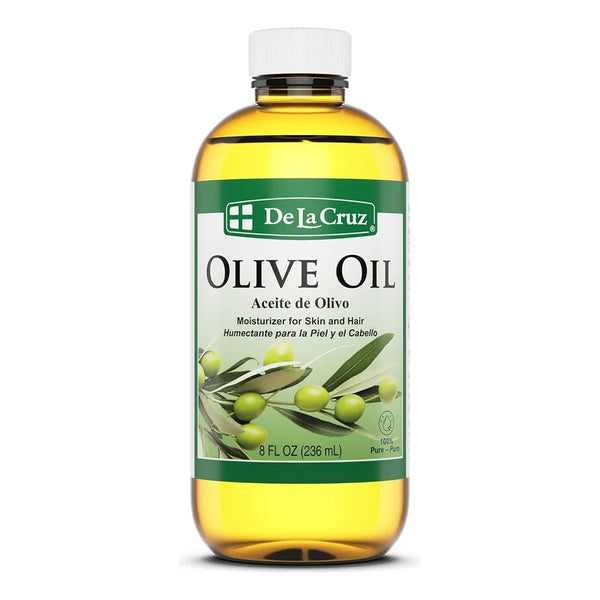 Aceite De Oliva Puro De La Cruz Para Cabello Y Piel 236 Ml Nutrición Y Cuidado