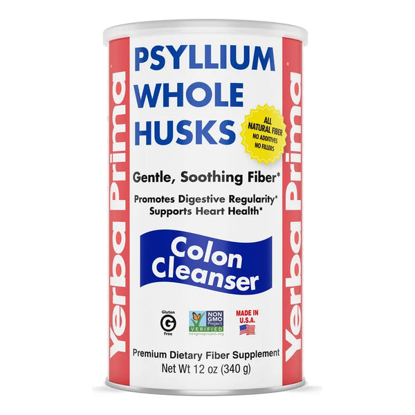 Cáscara De Psyllium 340g Alta Fibra Sin Azúcar Mejor Digestion