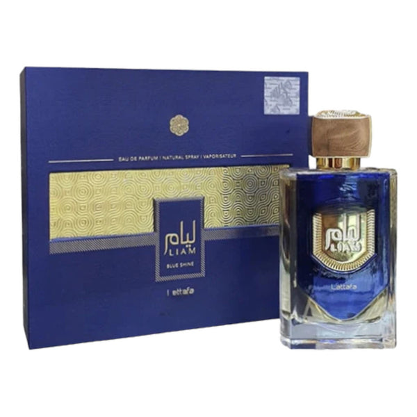 Perfume Unisex Lattafa Liam Blue Shine Edp 100ml Fragancia Duradera