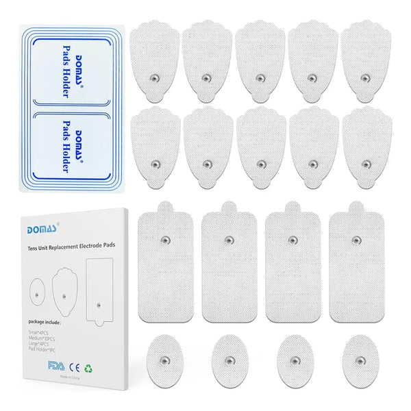 Masajeador 18 Almohadillas Tens Reutilizables Alivio Efectivo