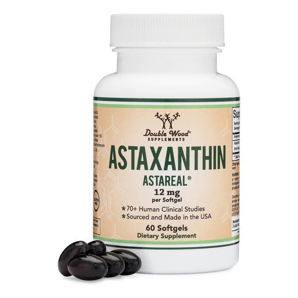 Astaxantina 12 Mg De Fuerza Maxima AstaReal Antioxidante Natural