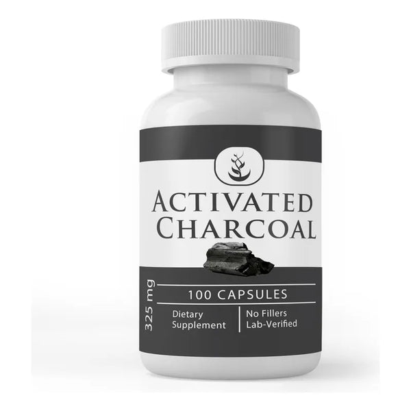 Capsulas De Carbon Activado 100 Unidades Purificado Y Sin Aditivos