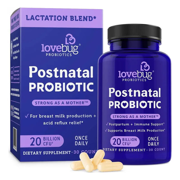 Apoyo Reflujo Acido Y Leche Materna Lovebug Probiotico 20 Mil Millones
