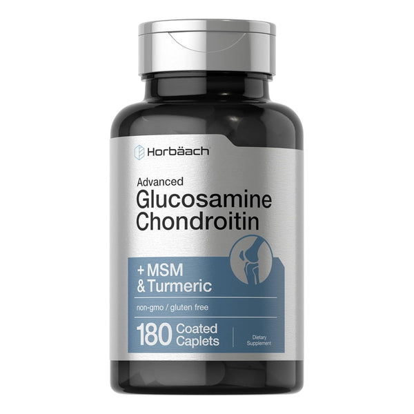 Glucosamina Condroitina MSM Plus Y Cúrcuma 180 Cap De Horbaach