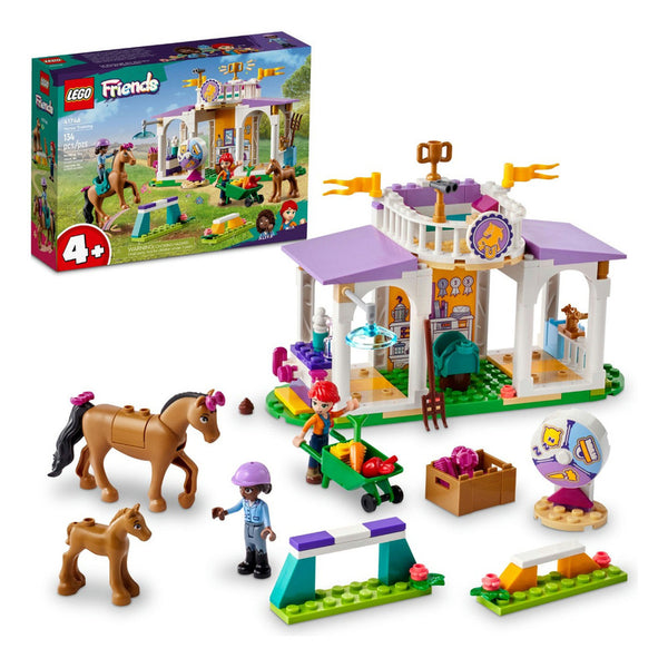 Kit Lego Friends 41746 Clase De Equitación 134 Piezas Diversión Creativa Para Niños