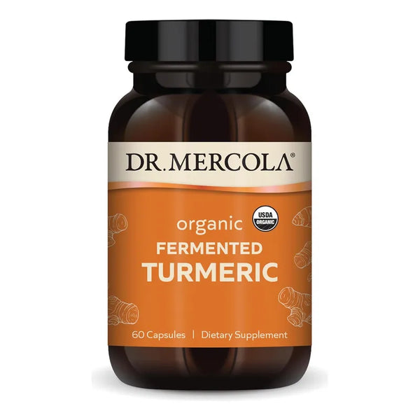 Curcuma Fermentada Dr Mercola Organica Apoyo Salud 60 Capsulas