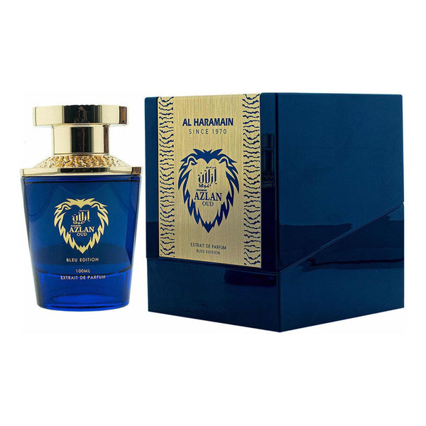 Azlan Oud Blue Edition Al Haramain Fragancia Unisex Impacto Audaz
