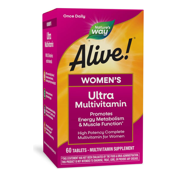 Nature's Way Alive Multivitaminico Completo Mujer 60 Tabletas