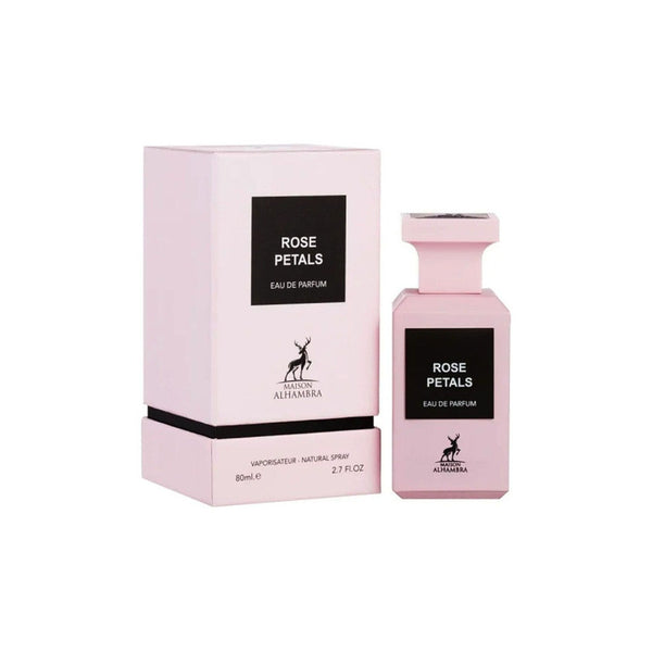 Perfume Arabe Maison Alhambra Rose Petals 80 Ml Larga Duración