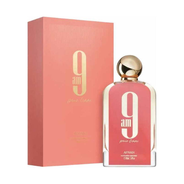 Perfume Afnan 9am Pour Femme Fragancia Ambar Para Mujeres