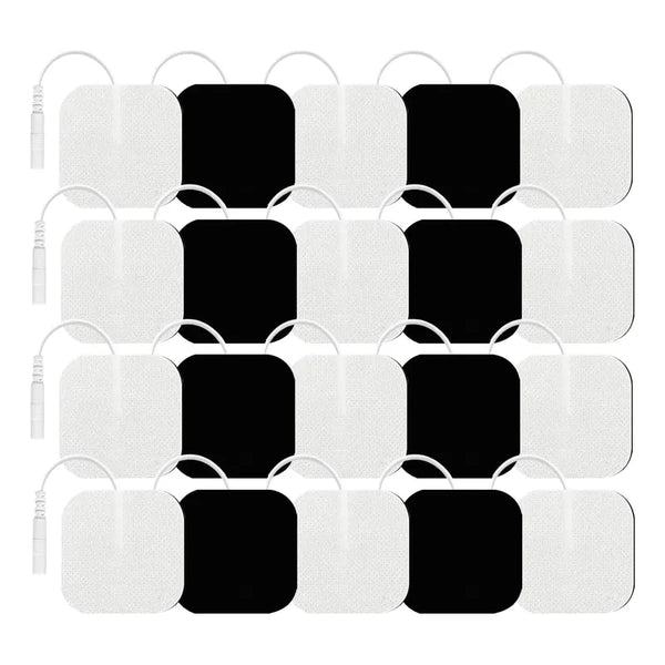 Kit Masajeador Eléctrico Almohadillas De Repuesto Parches 5x5 Cm
