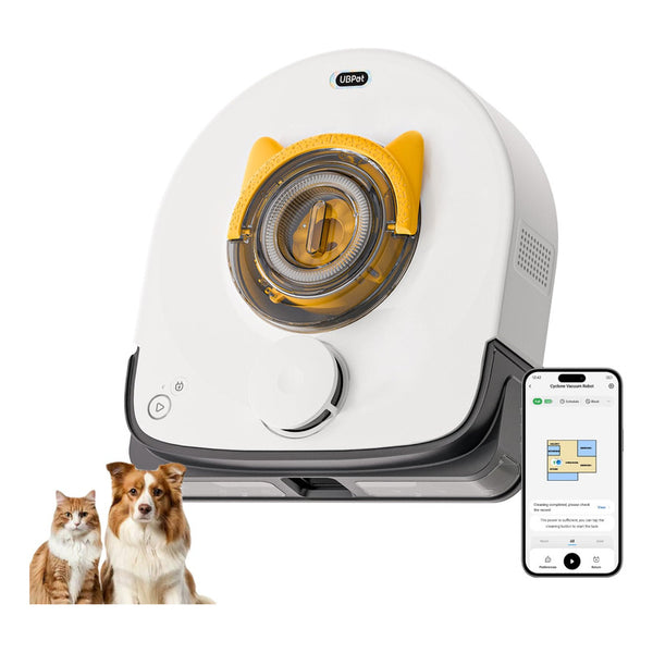 Aspirador Robotico Cyclone V10 Con Succion Potente Para Limpieza De Mascotas