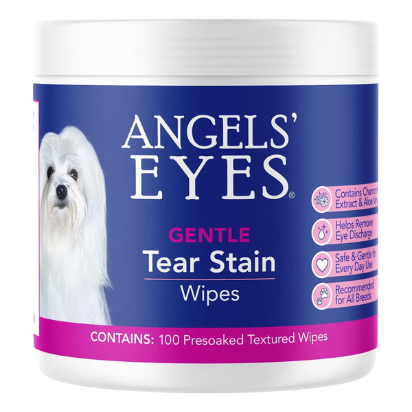 Toallitas Humedas Texturizadas Angels Eyes 100 Und Para Perros Limpia Manchas