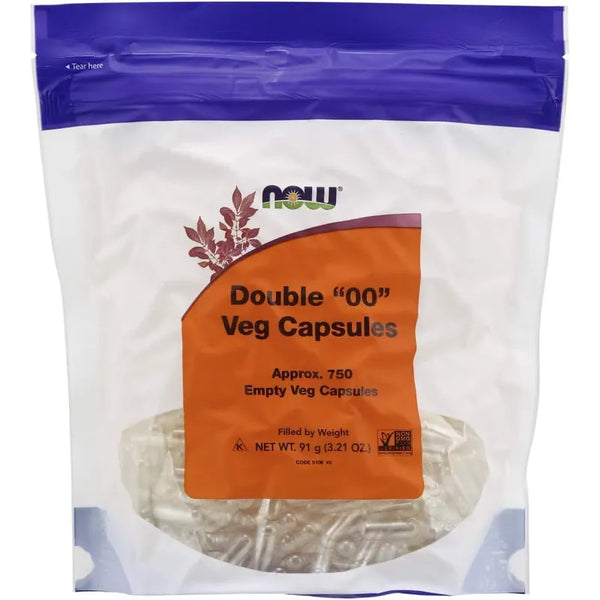 Capsulas Doble 00 Veganas De Now Foods Para Vitaminas Y Minerales