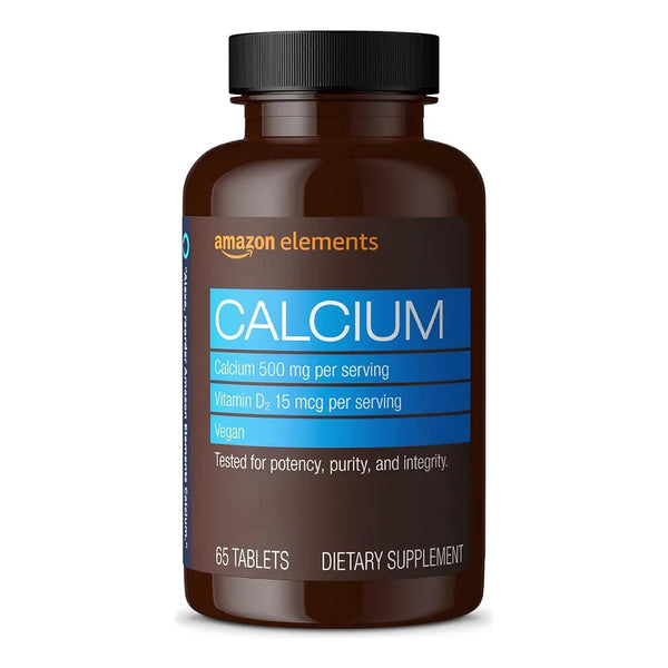 Calcio Con Vitamina D Comprimidos Diario 65 Unidades Importado