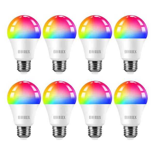 Bombillas Wifi Inteligentes Ohlux 10W Transformación a 16 Millones de Colores