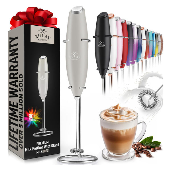 Espumador De Leche Zulay Kitchen Milk Boss Para Bebidas Perfectas