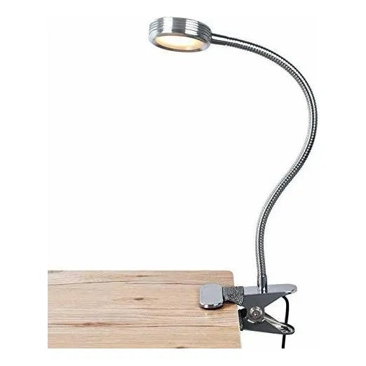 Lampara De Clip Lepower Para Escritorios Cama Y Computadoras Con Luz Ajustable