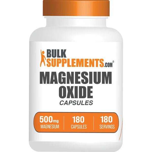 Capsulas De Oxido De Magnesio 500 Mg 180 Unidades