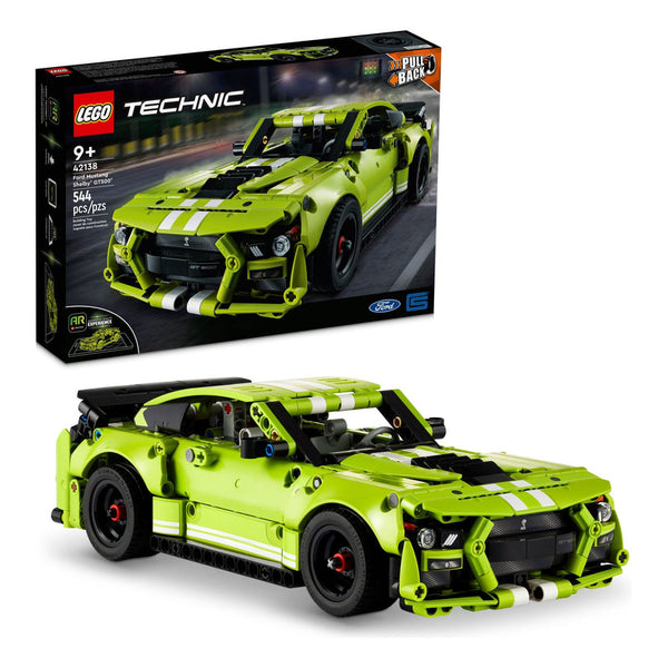 Lego Technic Ford Mustang Shelby GT500 42138 Modelo de Auto de Carreras con Realidad Aumentada