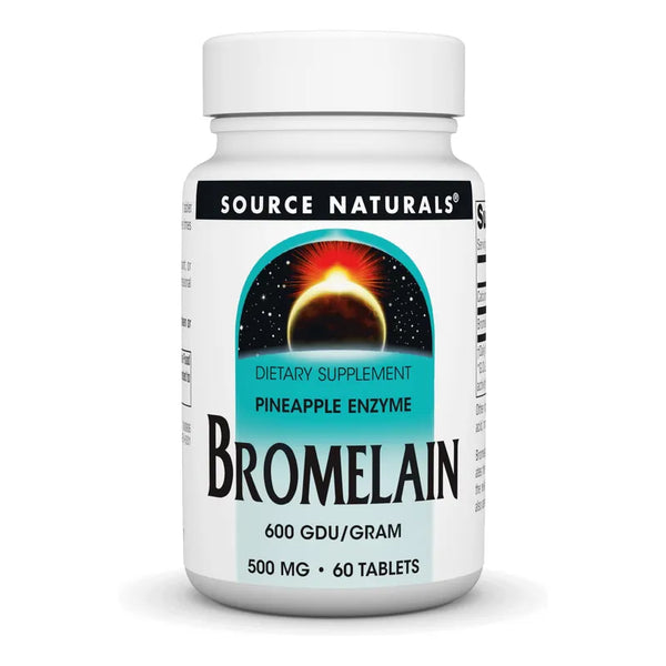 Bromelina Enzima Proteolítica 500mg 60 Tabletas Digestión