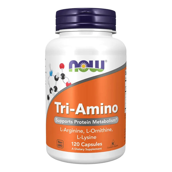 Suplemento Tri-Amino Con L-Arginina L-Ornitina Y L-Lisina Para Apoyar El Metabolismo