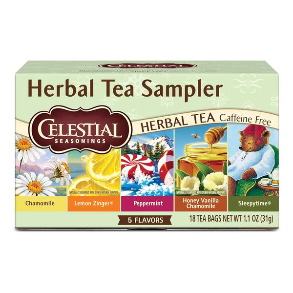 Celestial Seasonings Té Herbales Sin Cafeína Surtido Relajante
