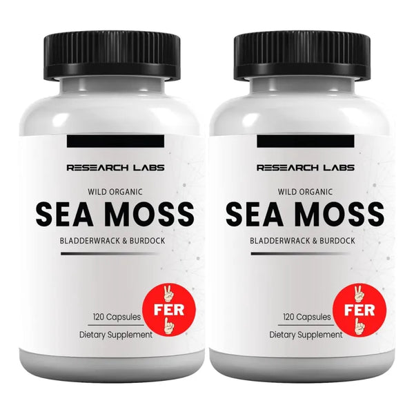 Capsulas Organicas De Musgo Marino Irlandes Con Antioxidante 240 Piezas