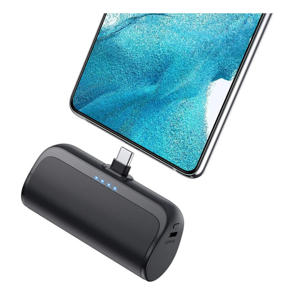 Cargador Portátil 5200 Mah Carga Rápida Usb C Compatible Sam