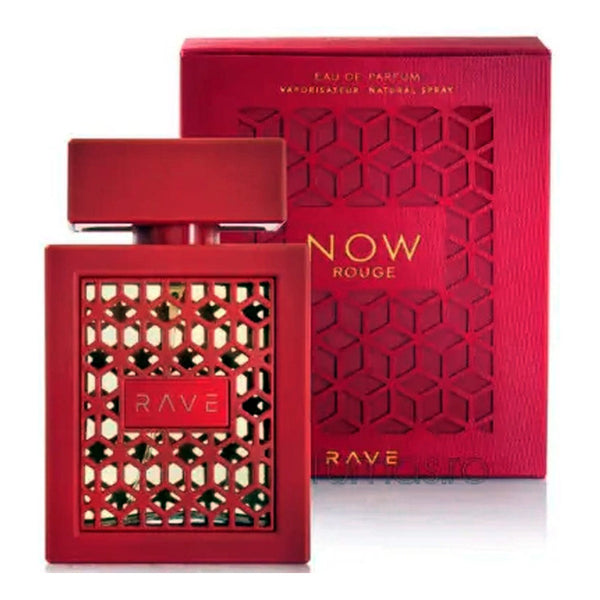 Rave Now Rouge Eau De Parfum 100ml Perfume Unisex Sensación Floral