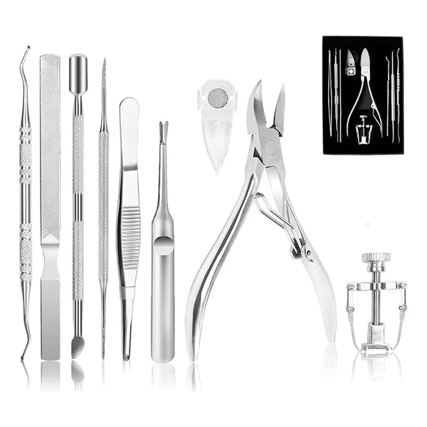 Kit De Herramientas Para Uñas Encarnadas Profesional 9 Piezas