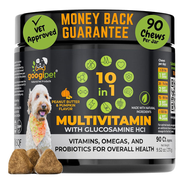 Googipet Vitaminas 10 En 1 Masticables Premium Para Perros