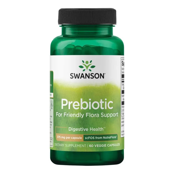 Capsulas Vegetales Nutraflora 375 Mg 60 Unidades Fibra Prebiotica