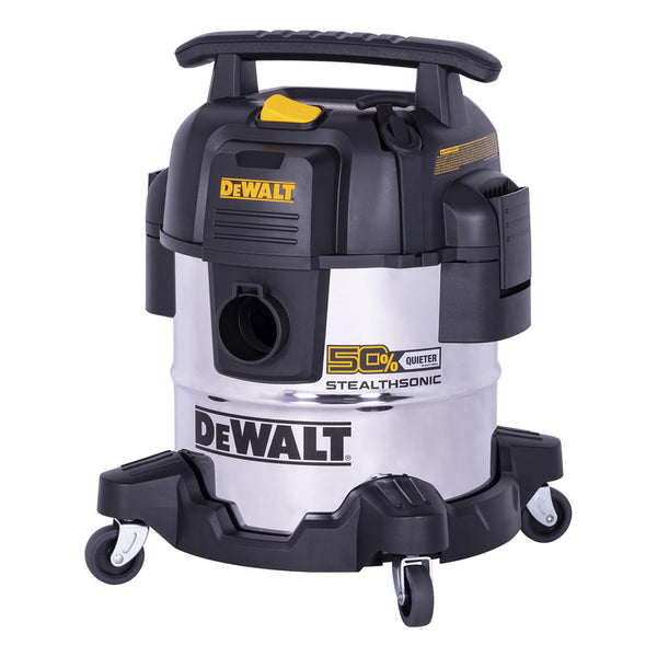 Aspiradora De Taller Dewalt Stealthsonic Dxv05s Qt 18l 4 Pea Silenciosa Y Potente