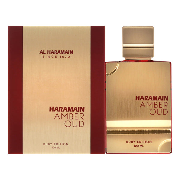 Perfume Al Haramain Amber Oud Ruby Edition 120 Ml Que Define La Elegancia