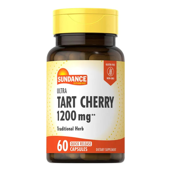 Capsulas De Cereza Acida 1200 Mg 60 Unidades Suplemento Sin Gluten